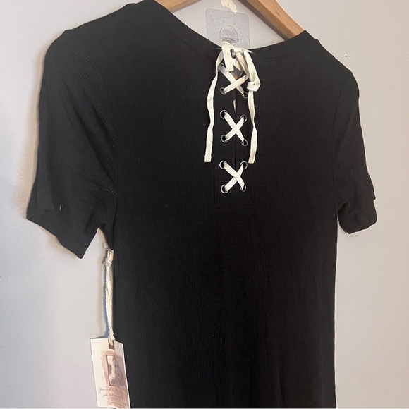 Jessica Simpson Black Maternity Maxi Dress NWT Size Small - Picture 4 of 11